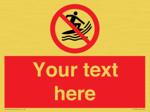 Custom No surf craft